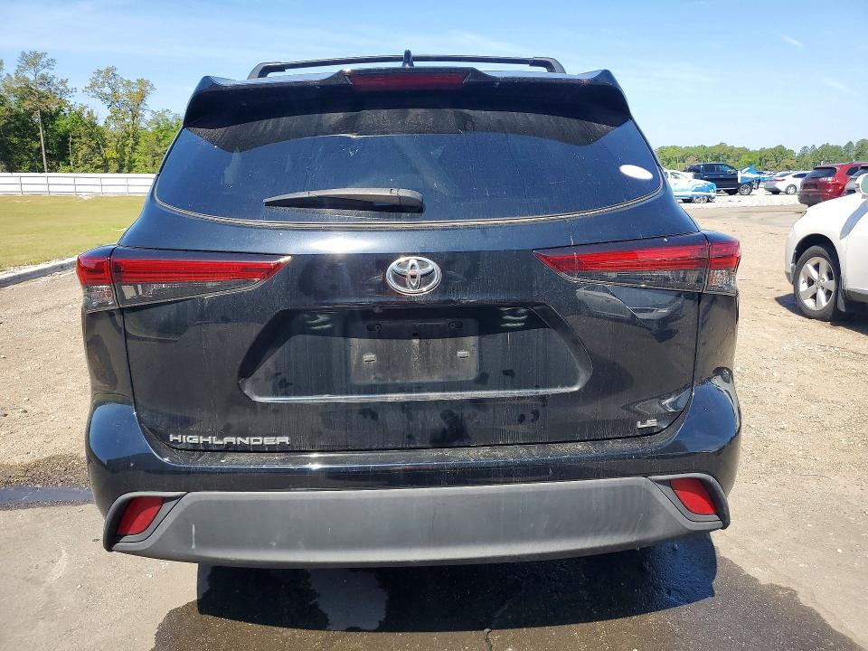 2021 Toyota Highlander VIN 5TDZZRAH4MS060808 COPART salvage auction — FRONT END, Fl - Cert Of Title Slvg Rebuildable, sold $9,200 on 2026-07-08 (photo 6)