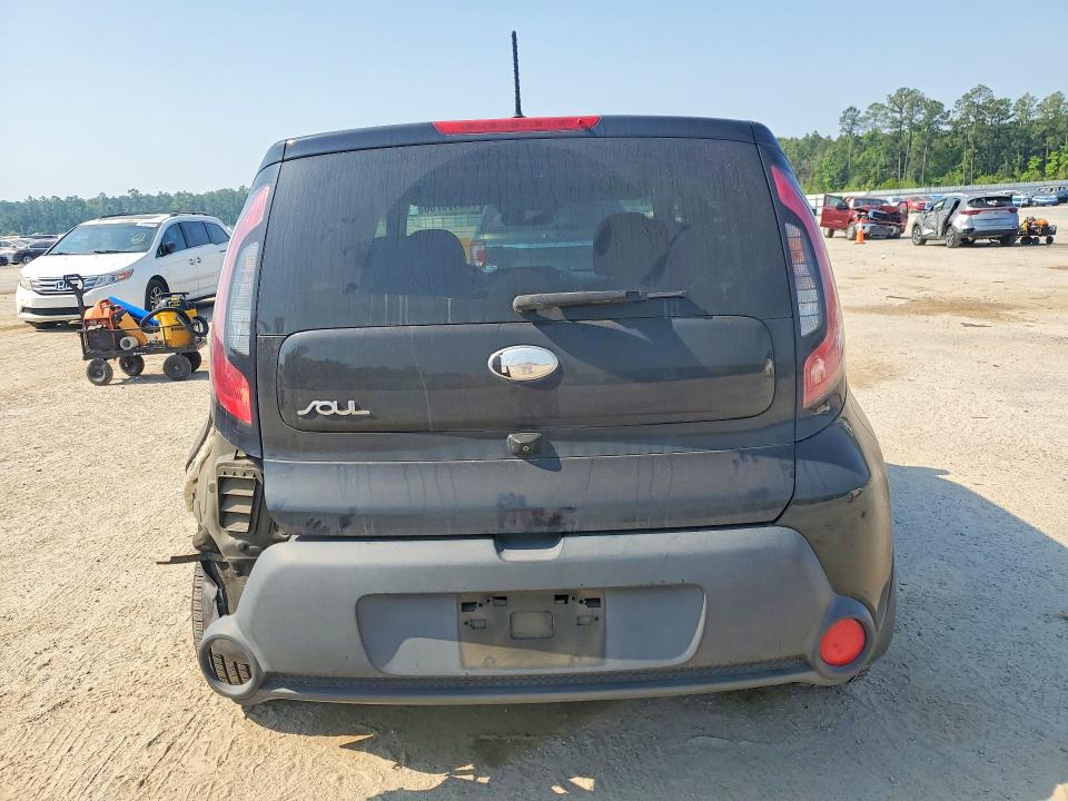 2016 Kia Soul VIN KNDJN2A23G7400637 COPART salvage auction — REAR END, Sc - Cert Of Title-Salvage, sold $1,150 on 2026-07-27 (photo 6)