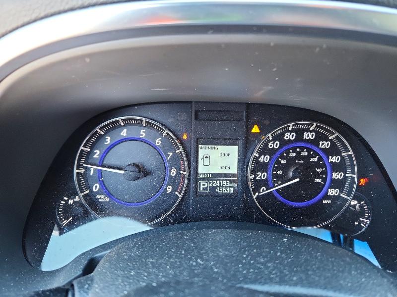 2017 Infiniti Qx70 VIN JN8CS1MU7HM140761 COPART salvage auction — FRONT END, Fl - Cert Of Title Slvg Rebuildable, sold $625 on 2026-07-08 (photo 9)