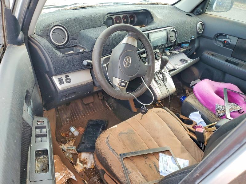 2008 Scion Xb VIN JTLKE50E081051267 COPART salvage auction — WATER/FLOOD, Hi - Certificate Of Salvage, sold $100 on 2026-07-20 (photo 8)