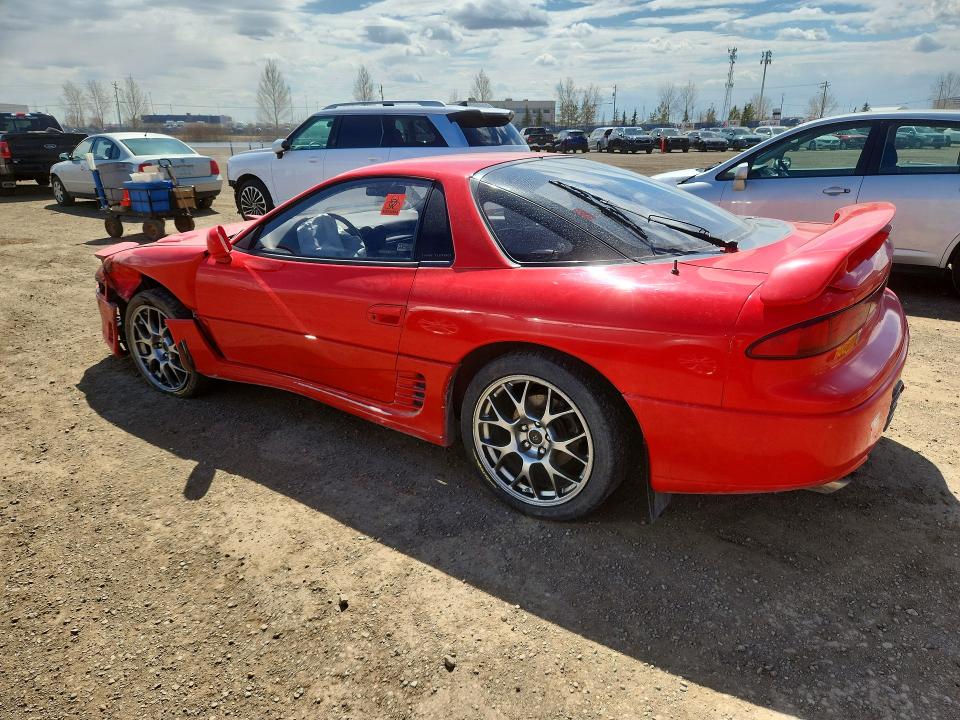 1991 Mitsubishi 3000 gt VIN JA3XE74C8MY019396 COPART salvage auction — FRONT END, AB - BOS - SALVAGE, sold $6,900 on 2026-07-14 (photo 2)