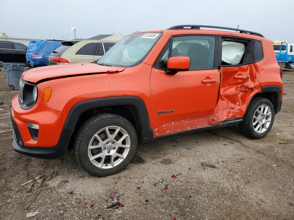 2019 Jeep Renegade VIN ZACNJBBB0KPK14140 COPART salvage auction — SIDE, Id - Salvage Certificate Of Title, sold $1,650 on 2026-07-27 (photo 1)
