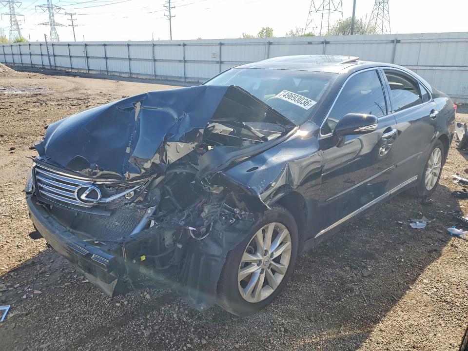 2011 Lexus ES VIN JTHBK1EG5B2420373 COPART salvage auction — FRONT END, Il - Salvage Certificate, sold $925 on 2026-07-21 (photo 1)