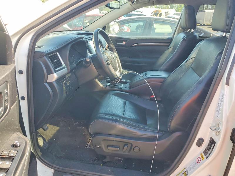 2015 Toyota Highlander VIN 5TDDKRFH1FS189695 COPART salvage auction — REAR END, Or - Salvage Title Certificate, sold $350 on 2026-07-29 (photo 7)