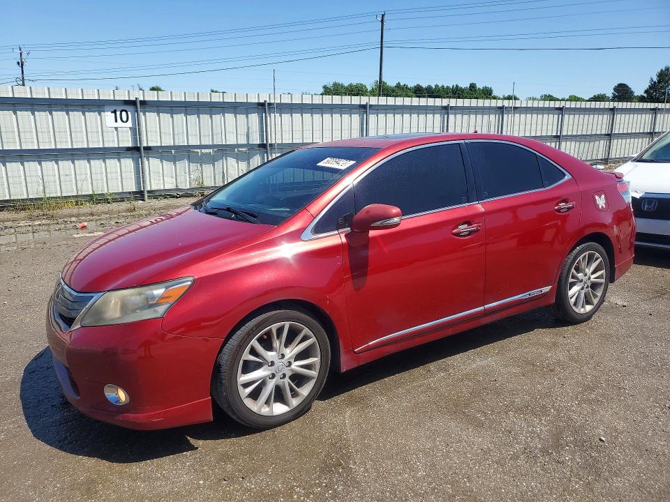 2010 Lexus Hs VIN JTHBB1BA7A2001178 COPART salvage auction — FRONT END, GA - CERT OF TITLE-SALVAGE, sold $80 on 2026-07-23 (photo 1)