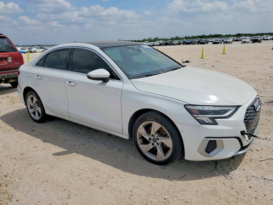 2024 Audi A3 VIN WAUHUDGY7RA014864 COPART salvage auction — UNDERCARRIAGE, Tx - Salvage Vehicle Title, sold $9,800 on 2026-07-30 (photo 4)
