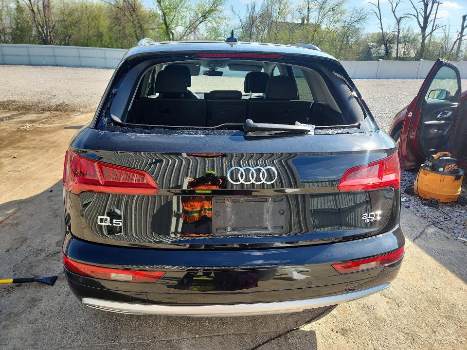 2018 Audi VIN WA1CNAFY4J2132406 COPART salvage auction — HAIL, WI - CERTIFICATE OF TITLE, sold $13,800 on 2026-07-06 (photo 6)
