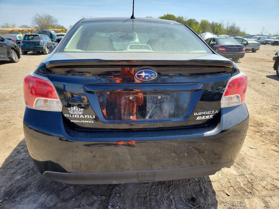 2016 Subaru Impreza VIN JF1GJAF67GH015450 COPART salvage auction — SIDE, Md - Cert Of Salvage > 75% Damage, sold $125 on 2026-07-28 (photo 6)