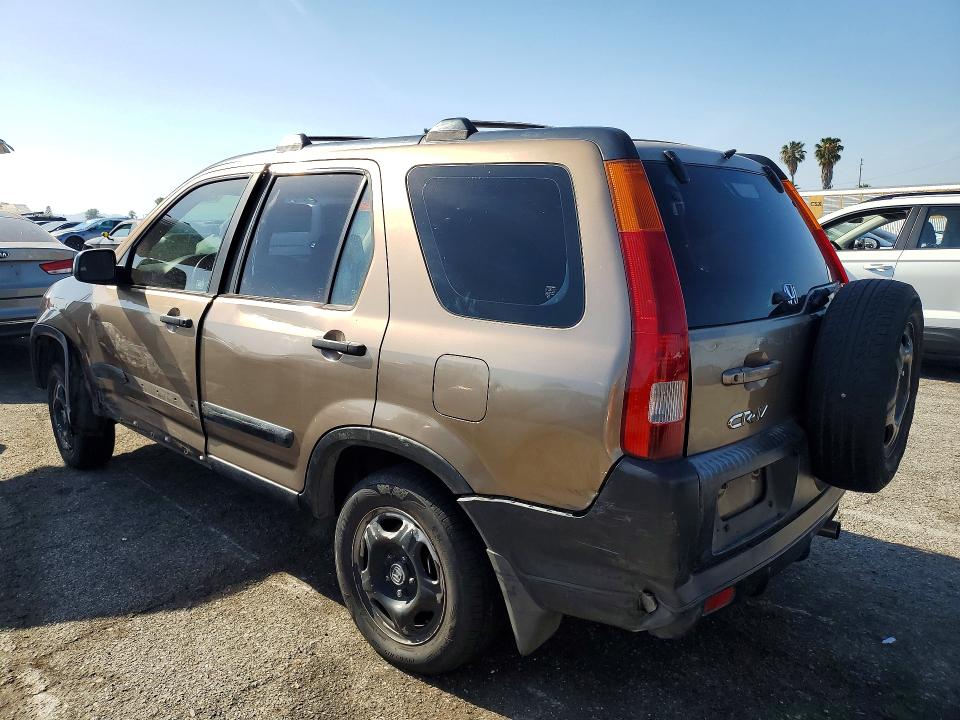 2002 Honda Cr-v VIN JHLRD68412C019389 COPART salvage auction — SIDE, Ca - Dis/Dlr/Exp Only Clean Title, sold $400 on 2026-07-31 (photo 2)