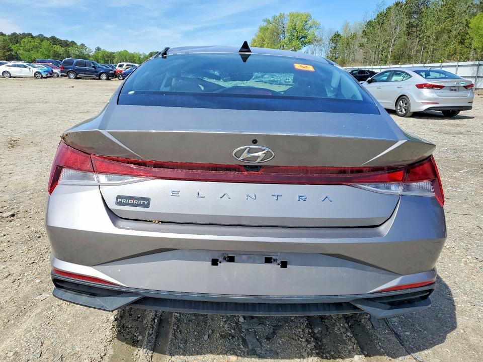 2023 Hyundai Elantra VIN KMHLM4AG4PU578895 COPART salvage auction — FRONT END, Va - Cert Of Title - Salvage, sold $2,000 on 2026-07-14 (photo 6)