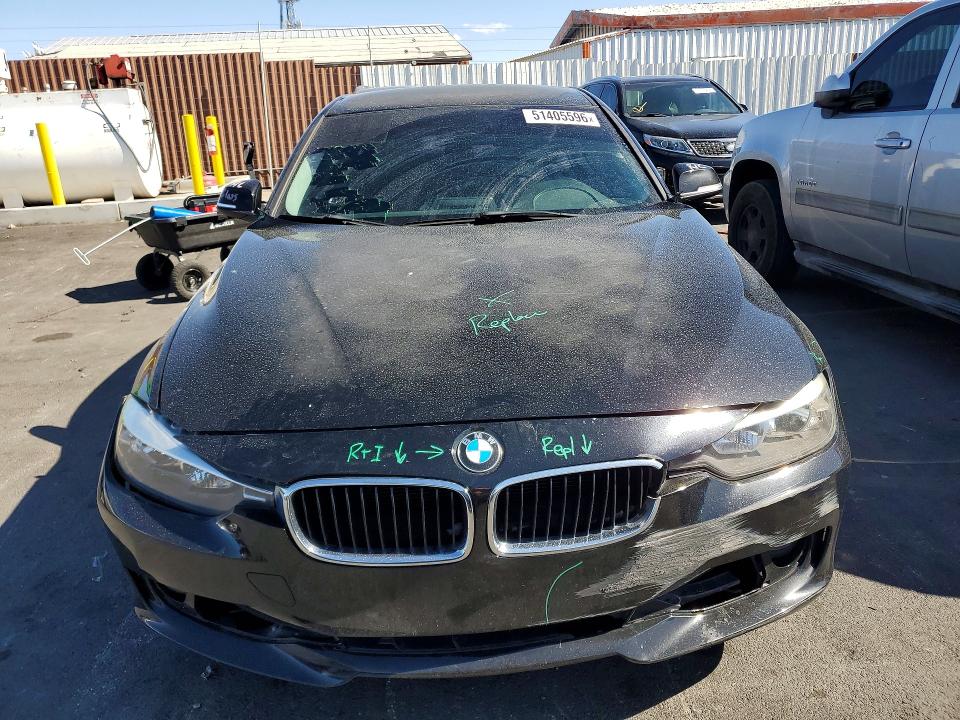 2015 BMW 3er VIN WBA3C3G55FNT53625 COPART salvage auction — REAR END, NV, sold $850 on 2026-08-19 (photo 5)