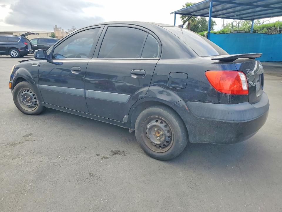 2008 Kia Rio VIN KNADE123286304646 COPART salvage auction — FRONT END, Ca - Salvage Certificate, sold $50 on 2026-07-14 (photo 2)
