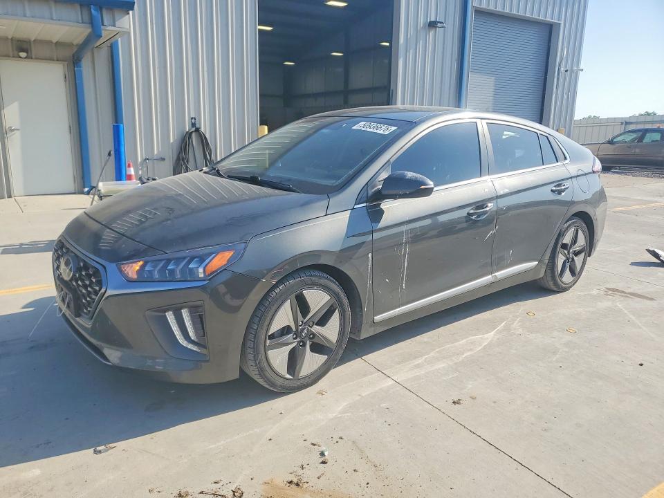 2021 Hyundai Ioniq VIN KMHC85LCXMU248338 COPART salvage auction — REAR END, Ky - Cert Of Title-Salvage, sold $4,100 on 2026-07-23 (photo 1)