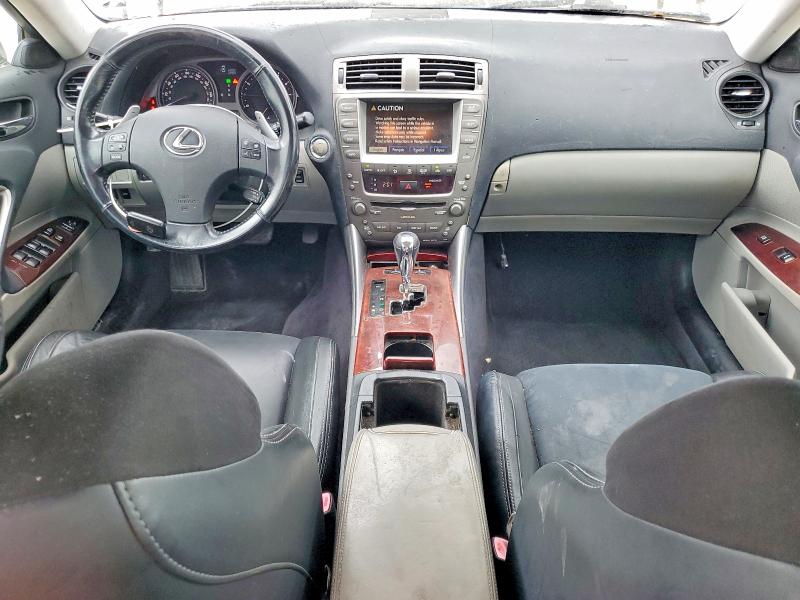 2007 Lexus Is 250 VIN JTHCK262375012828 COPART salvage auction — FRONT END, TX - SALVAGE VEHICLE TITLE, sold $625 on 2026-07-09 (photo 8)