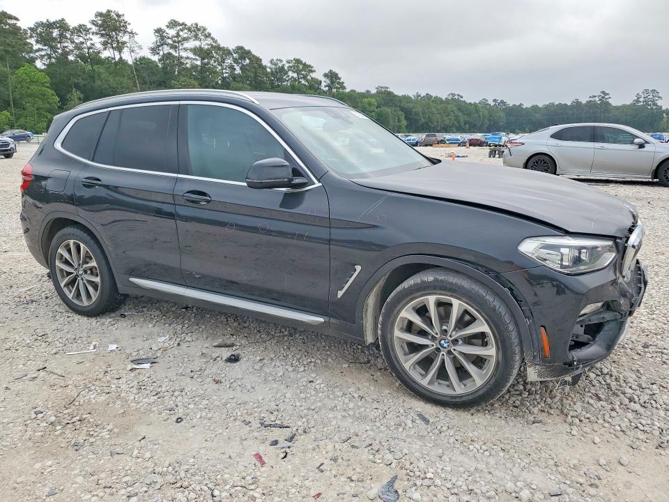 2019 BMW X3 VIN 5UXTR7C58KLF29797 COPART salvage auction — FRONT END, Tx - Certificate Of Title, sold $6,400 on 2026-07-02 (photo 4)