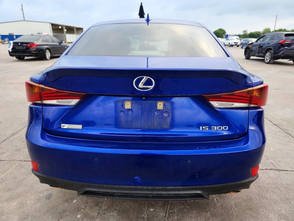 2019 Lexus Is VIN JTHBA1D20K5087670 COPART salvage auction — FRONT END, Tx - Salvage Vehicle Title, sold $200 on 2026-07-30 (photo 6)