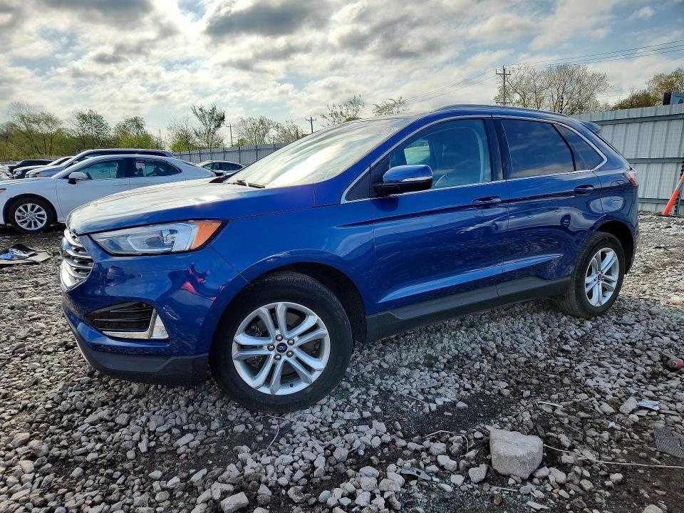 2020 Ford Edge VIN 2FMPK4J9XLBA18842 COPART salvage auction — FRONT END, IL - SALVAGE CERTIFICATE, sold $3,350 on 2026-07-10 (photo 1)