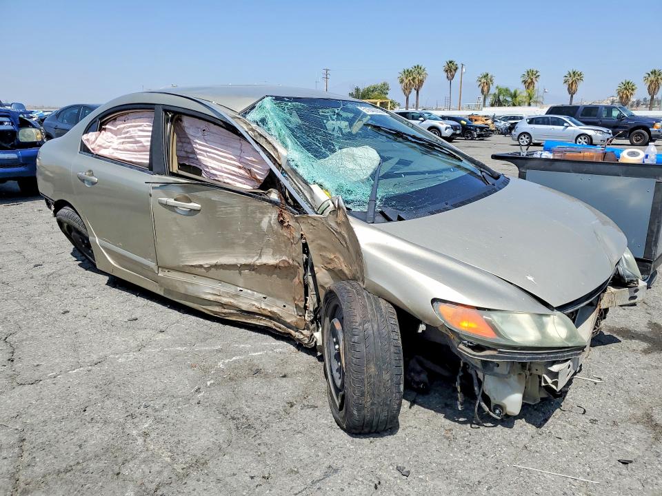 2008 Honda Civic VIN 1HGFA16588L082426 COPART salvage auction — FRONT END, CA - SALVAGE CERTIFICATE, sold $300 on 2026-07-02 (photo 4)