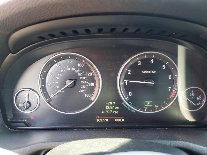 2014 BMW VIN 5UXWX9C58E0D37395 COPART salvage auction — REAR END, Ca - Salvage Certificate, sold $1,600 on 2026-07-02 (photo 9)