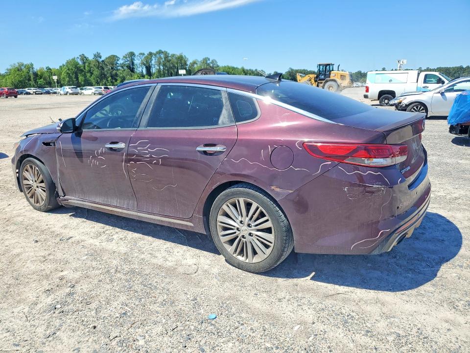 2016 Kia Optima VIN 5XXGV4L28GG052411 COPART salvage auction — FRONT END, Tx - Salvage Vehicle Title, sold $1,200 on 2026-07-31 (photo 2)