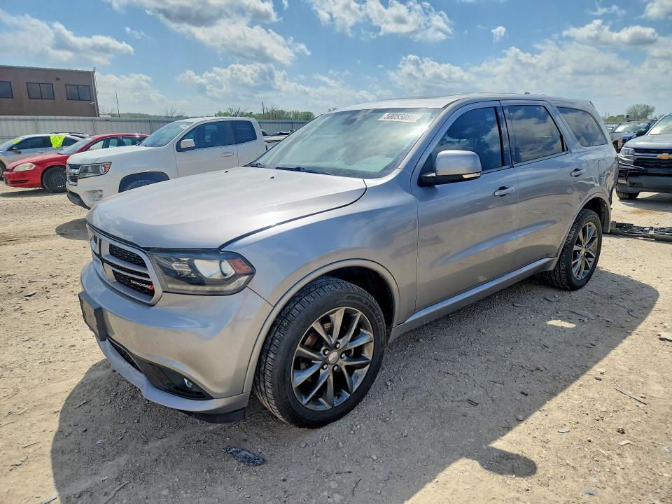 2015 Dodge Durango VIN 1C4RDJDG3FC830018 COPART salvage auction — REAR END, Salvage Title, sold $4,600 on 2026-08-11 (photo 1)