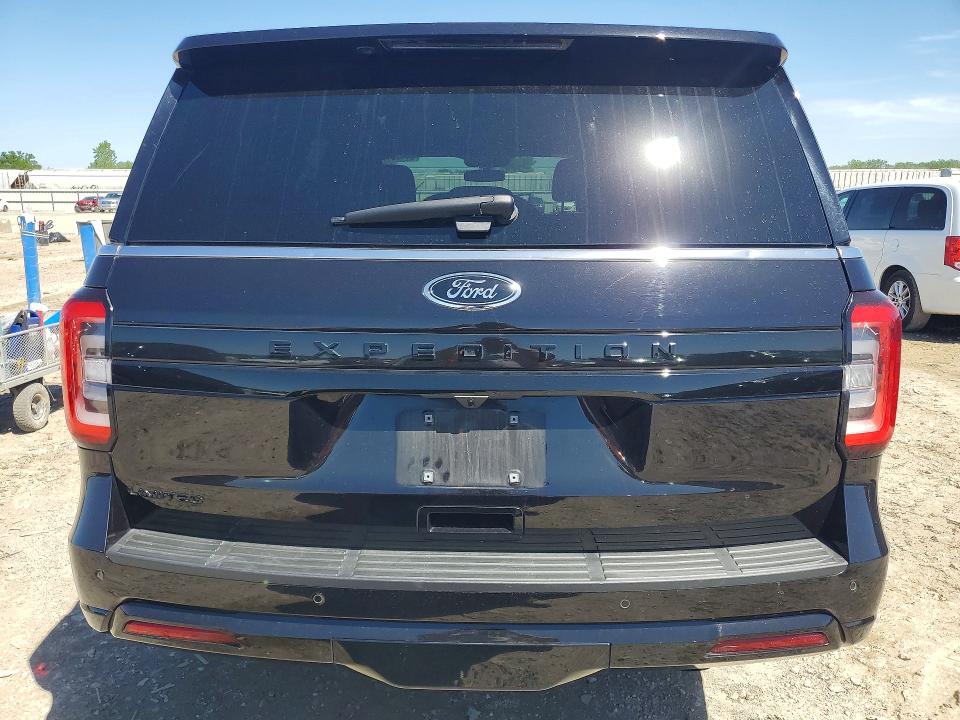 2024 Ford Expedition VIN 1FMJU2A87REA78733 COPART salvage auction — HAIL, Mo - Salvage Certificate Of Title, sold $30,500 on 2026-07-28 (photo 6)