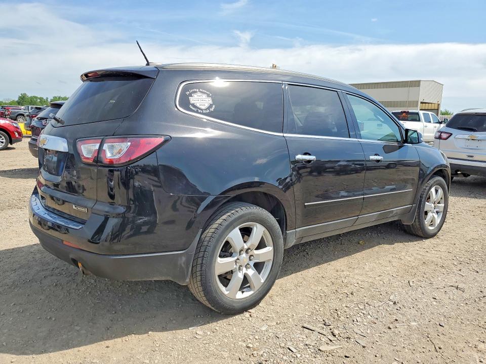 2017 Chevrolet Traverse VIN 1GNKRJKD2HJ102661 COPART salvage auction — HAIL, Ks - Cert Of Title-Salvage, sold $2,950 on 2026-07-09 (photo 3)