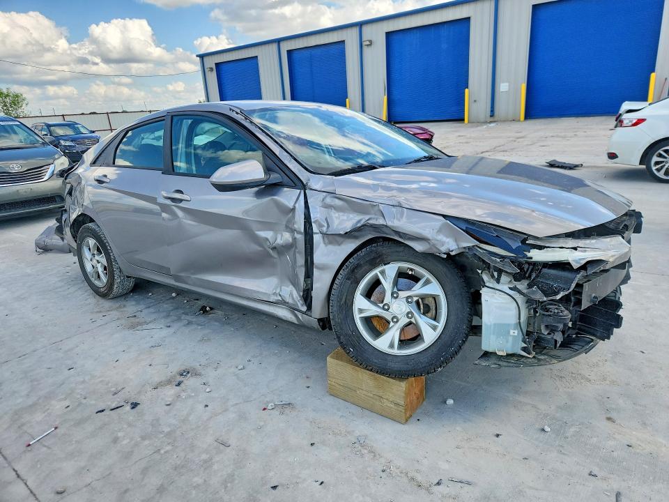 2023 Hyundai Elantra VIN KMHLL4AG3PU547639 COPART salvage auction — SIDE, Ok - Cert Of Title-Salvage, sold $2,300 on 2026-07-10 (photo 4)