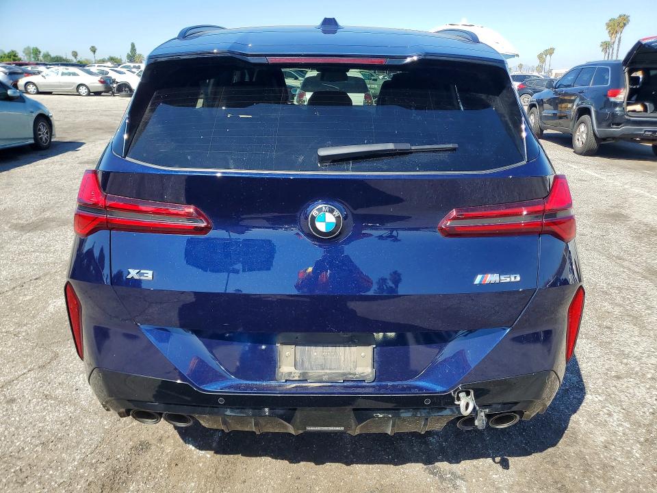 2025 BMW X3 VIN 5UX73GP07S9Y12736 COPART salvage auction — FRONT END, Ca - Salvage Certificate, sold $23,000 on 2026-07-24 (photo 6)