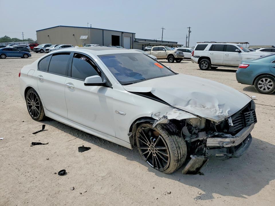 2011 BMW 5 series VIN WBAFR7C52BC803570 COPART salvage auction — FRONT END, Tx - Salvage Vehicle Title, sold $375 on 2026-07-02 (photo 4)