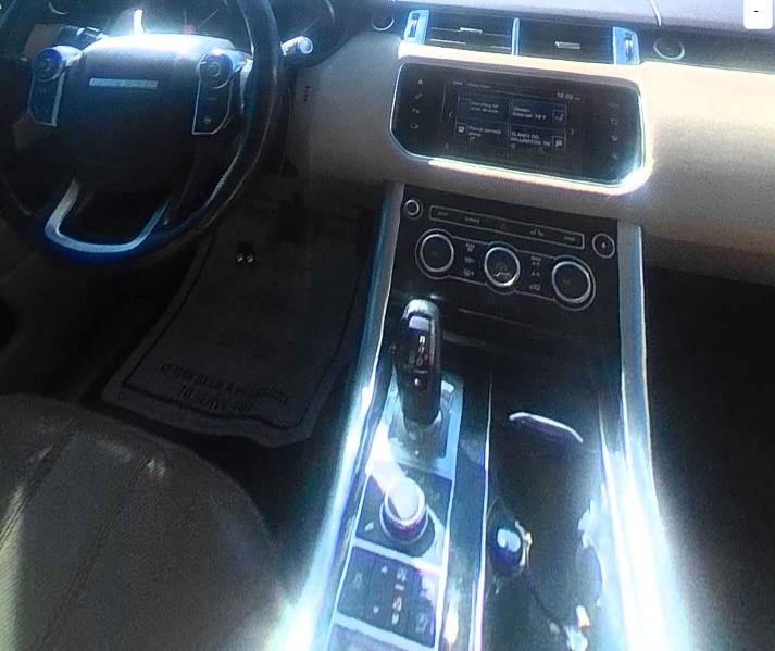 2016 Land rover Range rover sport VIN SALWR2PF7GA117996 COPART salvage auction — NORMAL WEAR, VA - CERTIFICATE OF TITLE, sold $1,500 on 2026-07-28 (photo 9)