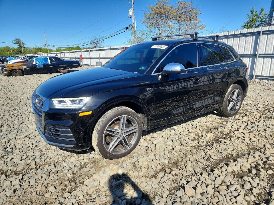 2018 Audi Sq5 VIN WA1A4AFY5J2247087 COPART salvage auction — UNDERCARRIAGE, Mt - Certificate Of Title (P), sold $8,400 on 2026-07-13 (photo 1)