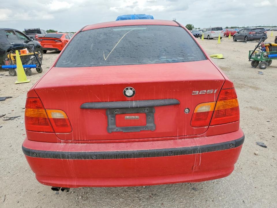 2003 BMW 3 series VIN WBAET374X3NJ40388 COPART salvage auction — FRONT END, TX - SALVAGE VEHICLE TITLE (P), sold $300 on 2026-07-09 (photo 6)