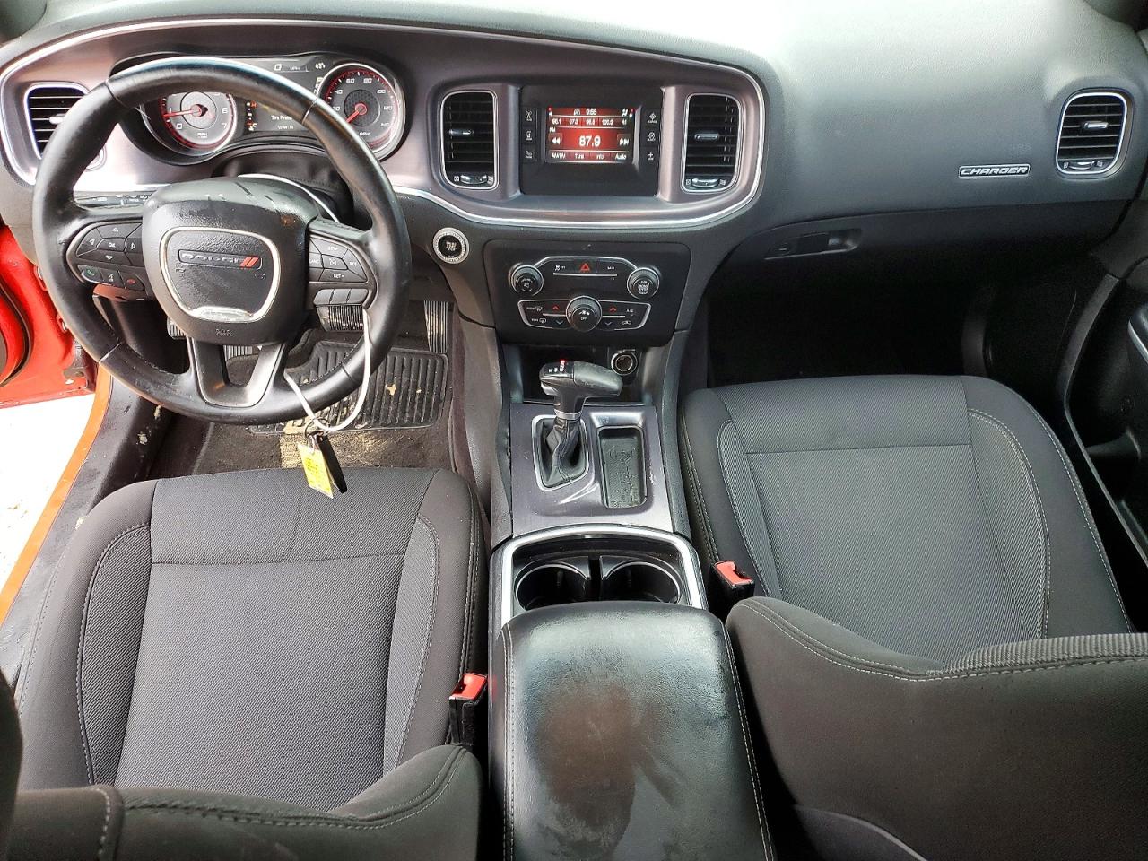 2016 Dodge Charger VIN 2C3CDXBG8GH327647 COPART salvage auction — Front End, TX - SALVAGE VEHICLE TITLE, sold $3,200 on 2026-07-02 (photo 8)