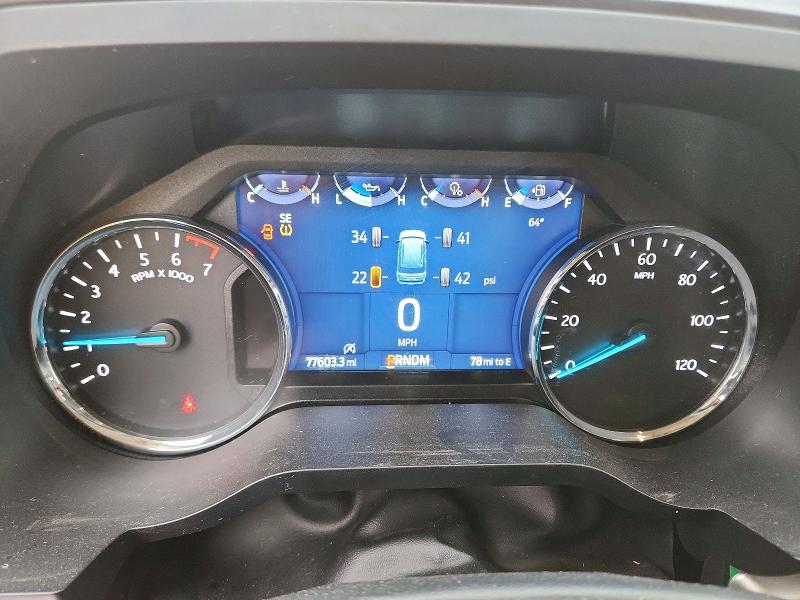 2024 Ford Expedition VIN 1FMJK1H86REA27584 COPART salvage auction — FRONT END, Tx - Salvage Vehicle Title, sold $14,400 on 2026-07-02 (photo 9)