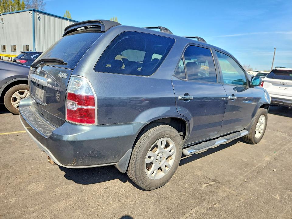 2005 Acura Mdx VIN 2HNYD18695H504064 COPART salvage auction — FRONT END, Or - Salvage Title Certificate, sold $375 on 2026-07-04 (photo 3)