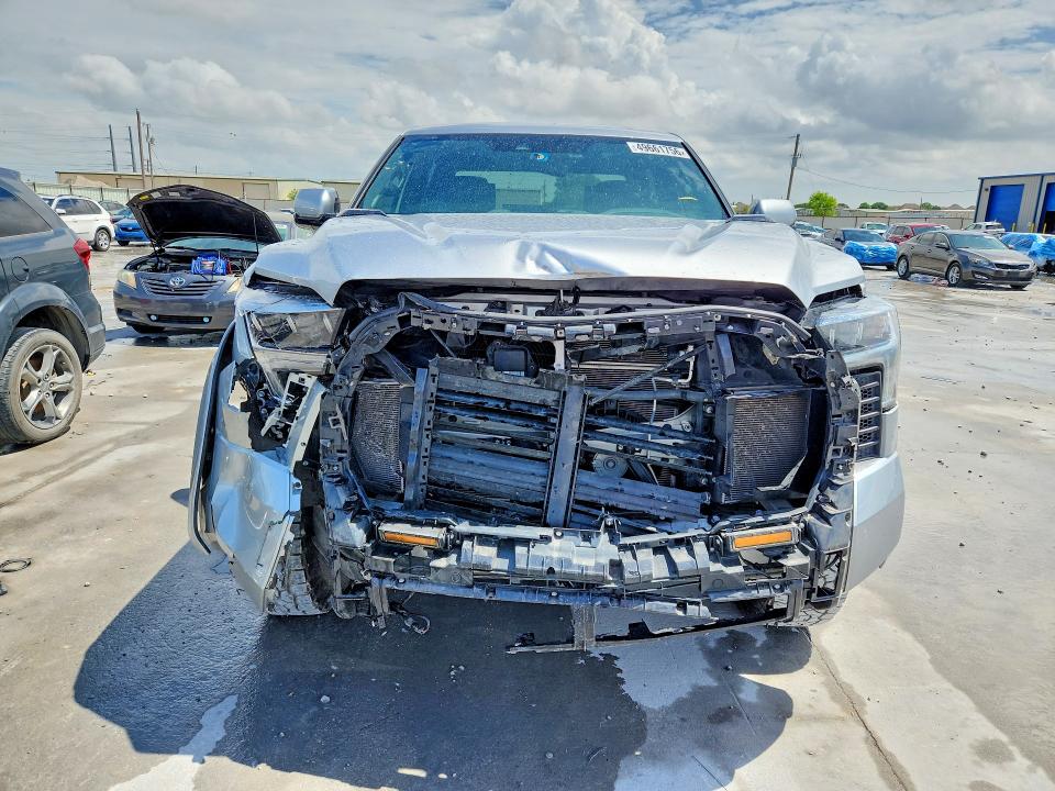 2024 Toyota Tundra VIN 5TFWC5DB3RX074558 COPART salvage auction — FRONT END, Tx - Salvage Vehicle Title, sold $26,250 on 2026-07-03 (photo 5)