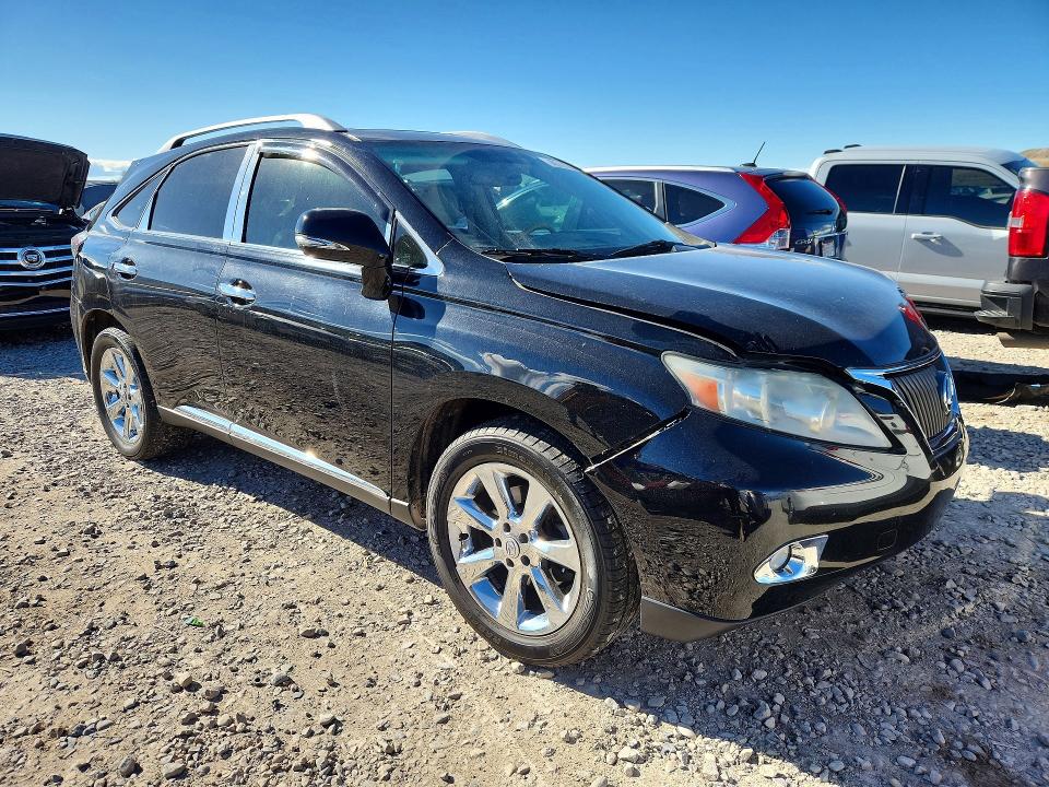 2012 Lexus Rx VIN 2T2BK1BA5CC153154 COPART salvage auction — FRONT END, Ut - Salvage Certificate, sold $2,000 on 2026-07-04 (photo 4)