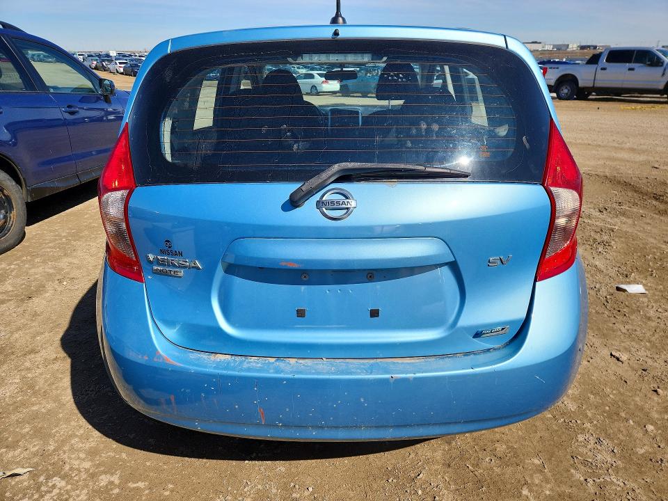 2014 Nissan Versa note VIN 3N1CE2CP5EL420580 COPART salvage auction — MECHANICAL, Ab - Oop - Salvage, sold $550 on 2026-07-09 (photo 6)