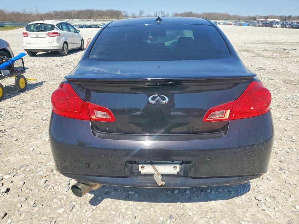 2013 Infiniti G VIN JN1CV6AR2DM350553 COPART salvage auction — FRONT END, Mi - Certificate Of Title, sold $175 on 2026-07-23 (photo 6)