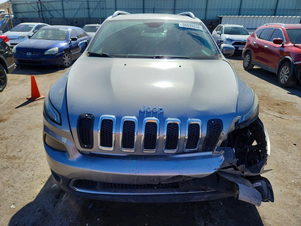 2015 Jeep Cherokee VIN 1C4PJMDS9FW752235 COPART salvage auction — FRONT END, Nm - Cert Of Title-Salvage, sold $1,399 on 2026-08-03 (photo 5)