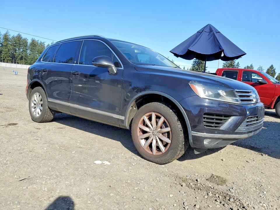 2015 Volkswagen Touareg VIN WVGEP9BP8FD005699 COPART salvage auction — MECHANICAL, Wa - Vehicle Cert Of Ownership-Titl, sold $3,750 on 2026-07-16 (photo 4)