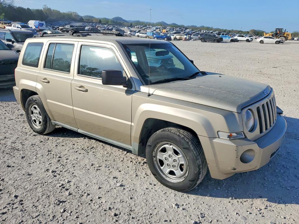 2010 Jeep Liberty (patriot) VIN 1J4NT2GB8AD557971 COPART salvage auction — FRONT END, Tn - Salvage Certificate, sold $550 on 2026-07-02 (photo 4)