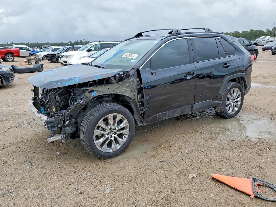 2019 Toyota Rav 4 VIN JTMC1RFV0KD514962 COPART salvage auction — FRONT END, Tx - Salvage Vehicle Title, sold $8,800 on 2026-07-10 (photo 1)