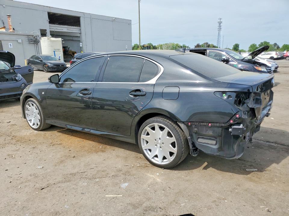 2020 Lexus Gs VIN JTHEZ1CL3LA012700 COPART salvage auction — REAR END, Id - Salvage Certificate Of Title, sold $2,600 on 2026-07-22 (photo 2)