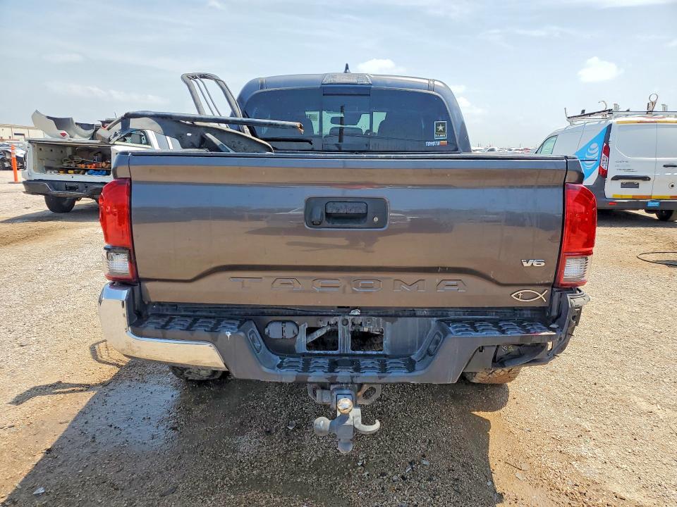2018 Toyota Tacoma VIN 5TFAZ5CN2JX058845 COPART salvage auction — FRONT END, Tx - Salvage Vehicle Title, sold $6,600 on 2026-07-07 (photo 6)