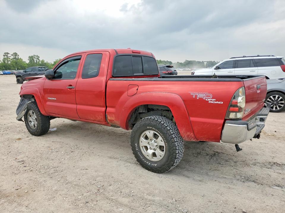 2010 Toyota Tacoma VIN 5TEUU4EN1AZ721835 COPART salvage auction — FRONT END, Tx - Salvage Vehicle Title, sold $4,750 on 2026-07-14 (photo 2)