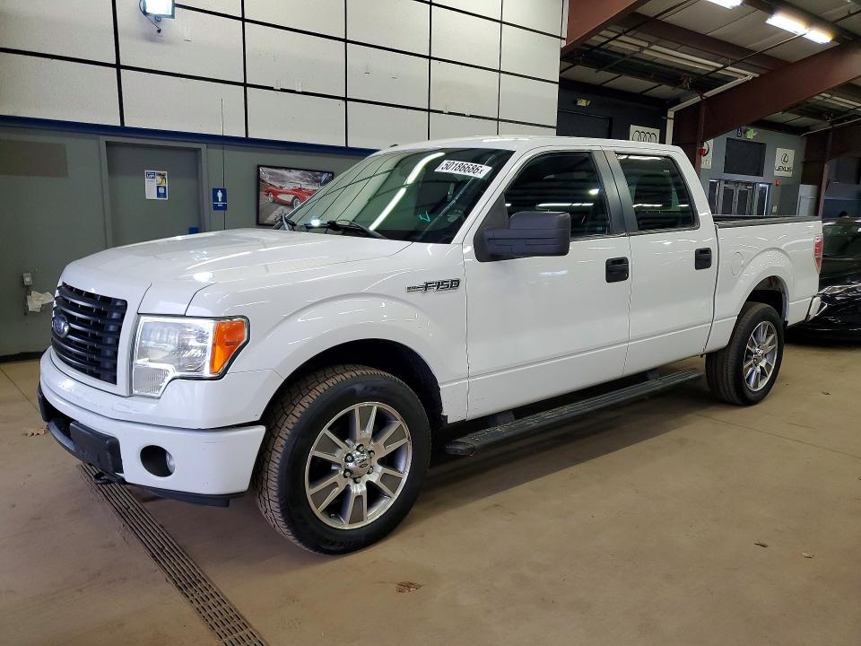 2014 Ford F-150 lightning VIN 1FTFW1EF2EFD13129 — COPART salvage auction photo