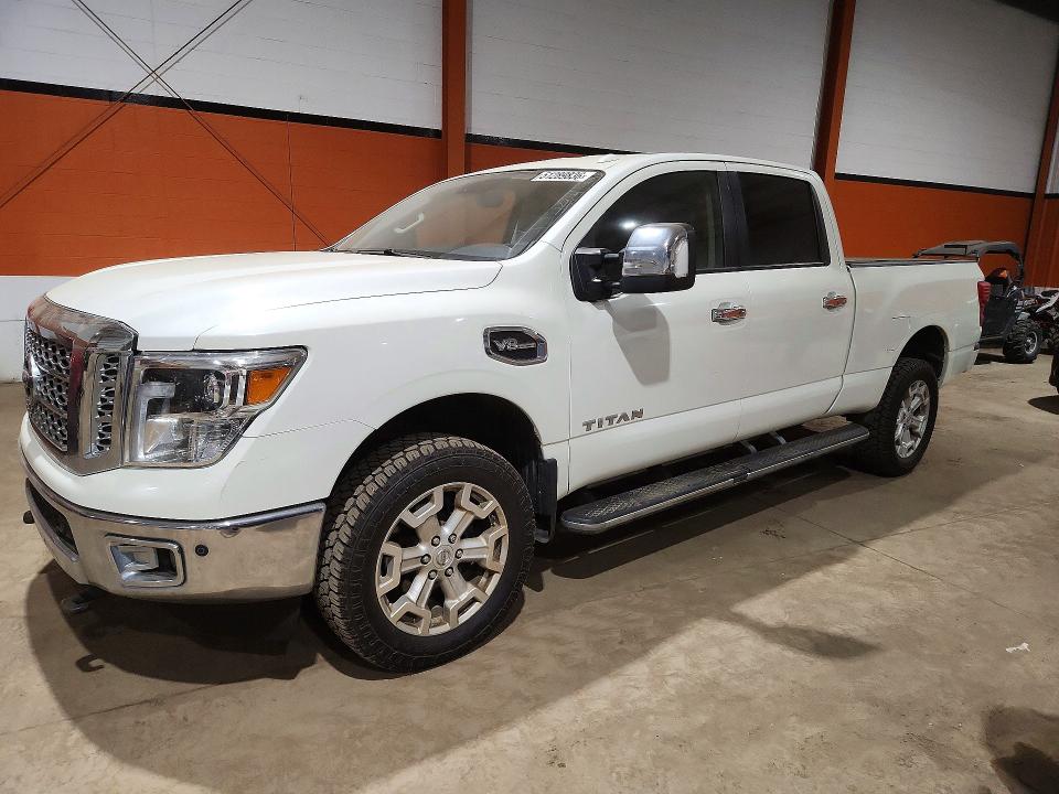 2016 Nissan TITAN VIN 1N6AA1F40GN513101 COPART salvage auction — MECHANICAL, Ab - Bos - Rebuilt, sold $5,200 on 2026-07-28 (photo 1)