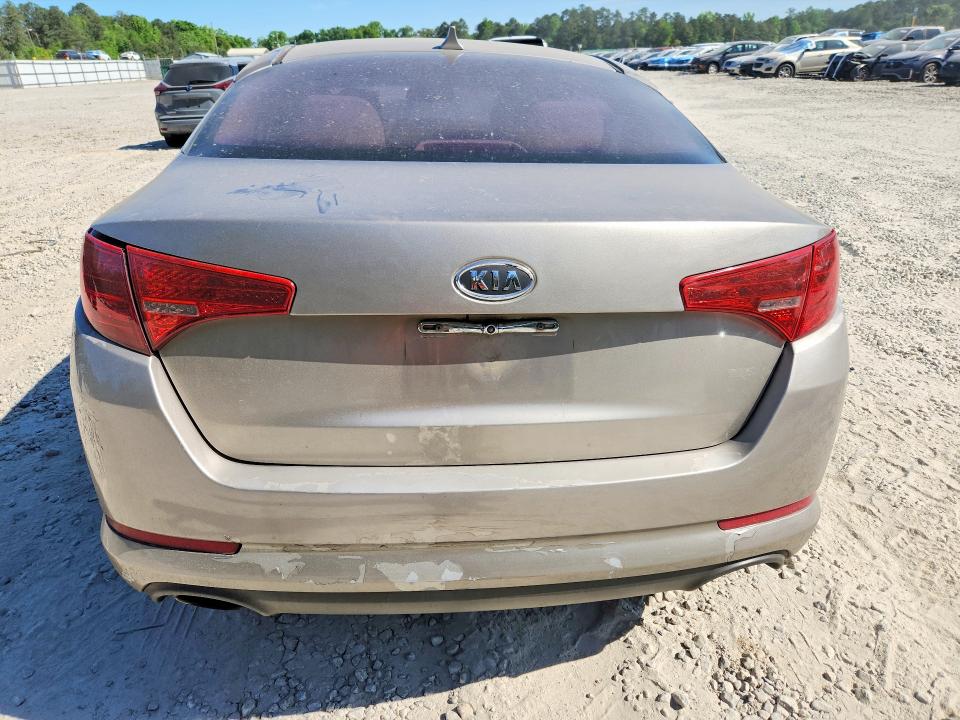 2011 Kia Optima VIN KNAGM4A74B5056726 COPART salvage auction — FRONT END, Ga - Cert Of Title-Salvage, sold $400 on 2026-07-16 (photo 6)